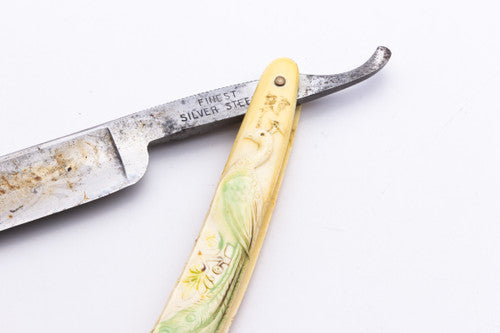 5/8" Finest Silver Steel Straight Razor