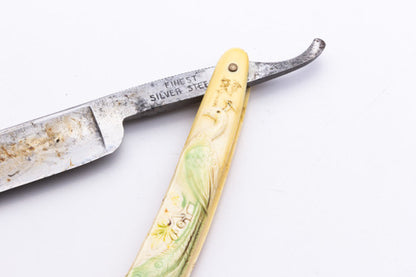 5/8" Finest Silver Steel Straight Razor