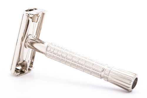 1965 Gillette K2 Flare Tip Super Speed Safety Razor Factory Nickel Revamp