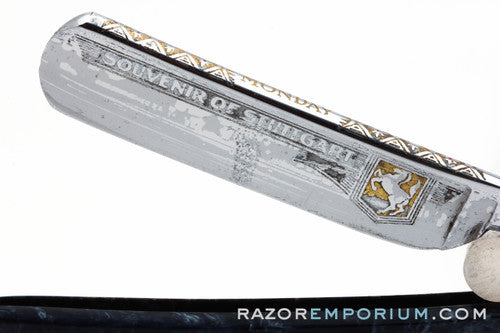 5/8" Fhoso #66 Complete 7 Day Hollow Grind Straight Razor Set | Solingen Wald Germany