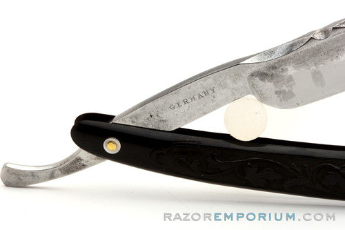 5/8" H. Boker Barbers Notch Straight Razor Solingen, Germany
