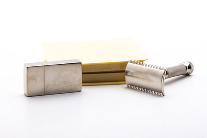 1918 Gillette Milady Decollete Old Type Safety Razor Set | Original Condition