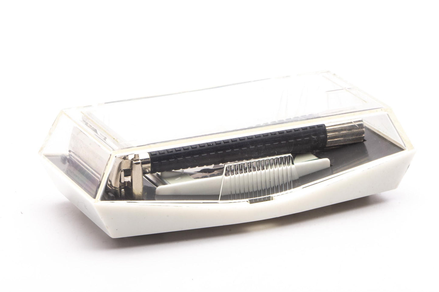 1960s Schick Krona TTO Double Edge Razor Set | Original Condition