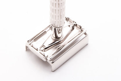 1955 A2 Gillette Red Tip Super Speed Double Edge Safety Razor | Rhodium Revamp