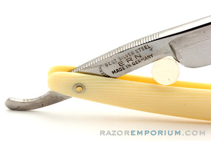 3/4" Ern No. S525 Straight Razor w/ Case | Wald Germany