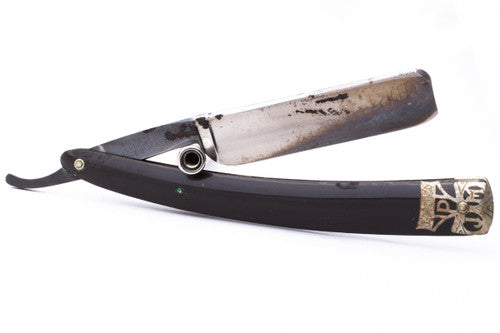 5/8" C-Mon Blackie  Straight Razor