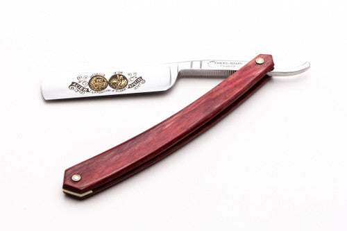 5/8" Thiers-Issard Medaille d'Or Alger Straight Razor | Red Pakawood