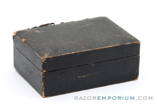 1907 American Safety Razor Co. Single Edge Safety Razor w/ Black Leather Box