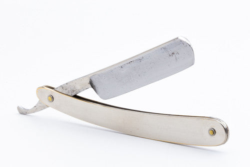 5/8" Shave Ready Original Metal Scales Straight Razor