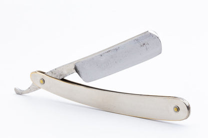 5/8" Shave Ready Original Metal Scales Straight Razor
