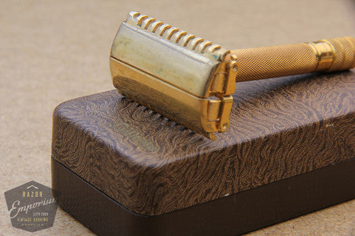 Gillette 1938 Sheraton TTO Safety Razor in Original Case
