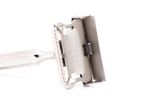 1960's Treet SE Safety Razor | Factory Nickel Revamp