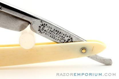 5/8" Johan Engstrom Straight Razor (2) Set w/ Case| Ekilstuna, Sweden