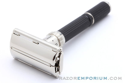 1970 Gillette Super Adjustable 84 TTO Short Safety Razor Factory Nickel Revamp