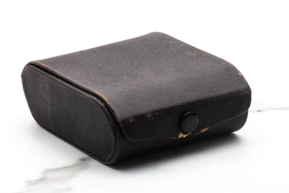 Gillette 1922 Gold New Improved Travel Combination Set in Original Black Leather | 24K Gold Revamp