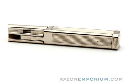 1930s Schick Type B Silver Repeating Injector Razor