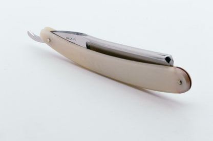 7/8" Filarmonica Doble Temple #14 Straight Razor w/ Coffin & Cream Scales| Spain