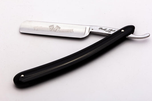 5/8" Ralf Aust Round Tip Hollow Ground Straight Razor With Acrylic Scales