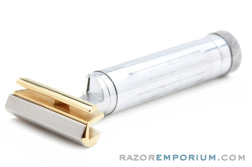 1926 -1927 Schick Type A Gold Repeating Injector Razor