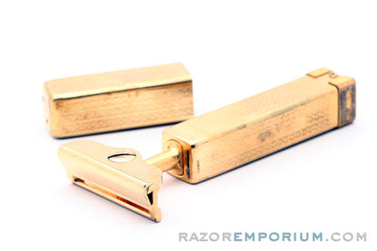 1930's Schick Type C3 Gold Repeating Injector Razor