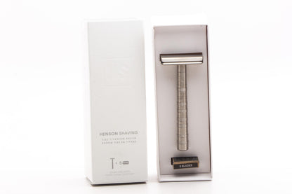 Henson Ti22 Titanium Double Edge Safety Razor | Mild - Pre Owned