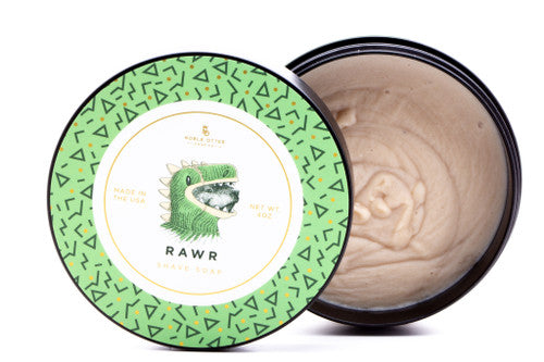 Noble Otter Shave Co. | Rawr Shave Soap