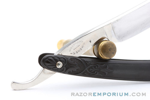 5/8" Clauss 702 Fremont, Ohio USA Square Point Straight Razor