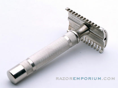 1930's Gillette Long Comb New w/ Case | Red & Black Special