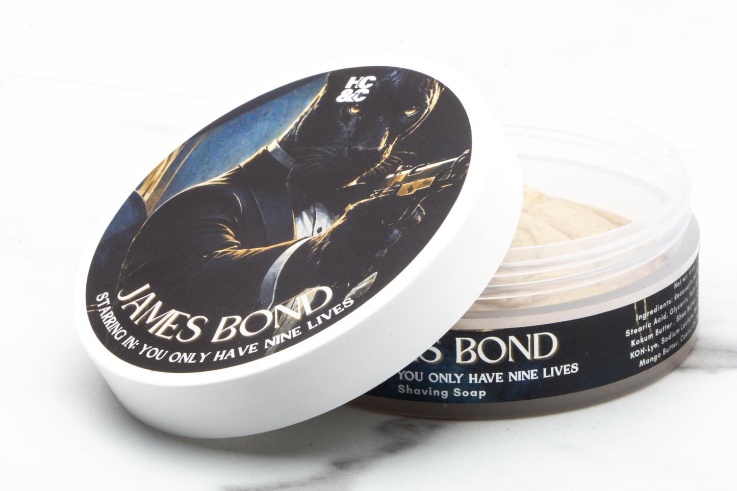 Hendrix Classics & Co | James Bond Starring In: You Only Have Nine Lives Shaving Soap