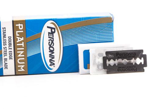 Personna Platinum Double Edge Stainless Steel Safety Razor Blades