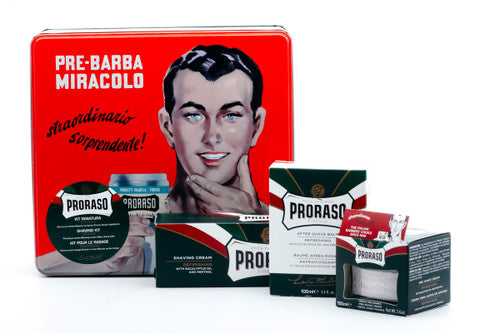 Proraso Green Refresh Menthol & Eucalyptus Shaving Gift Set