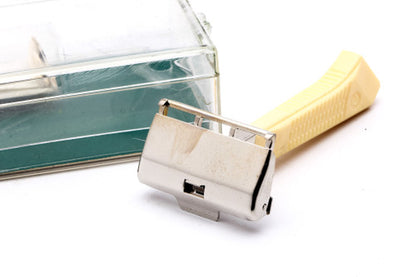 1940s Gem G-Bar Single Edge Razor With Original Case & Blade
