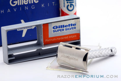 1960's Gillette British Spiral Tech Set -Swissair