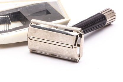 1960s Schick Krona TTO Double Edge Razor Set | Original Condition