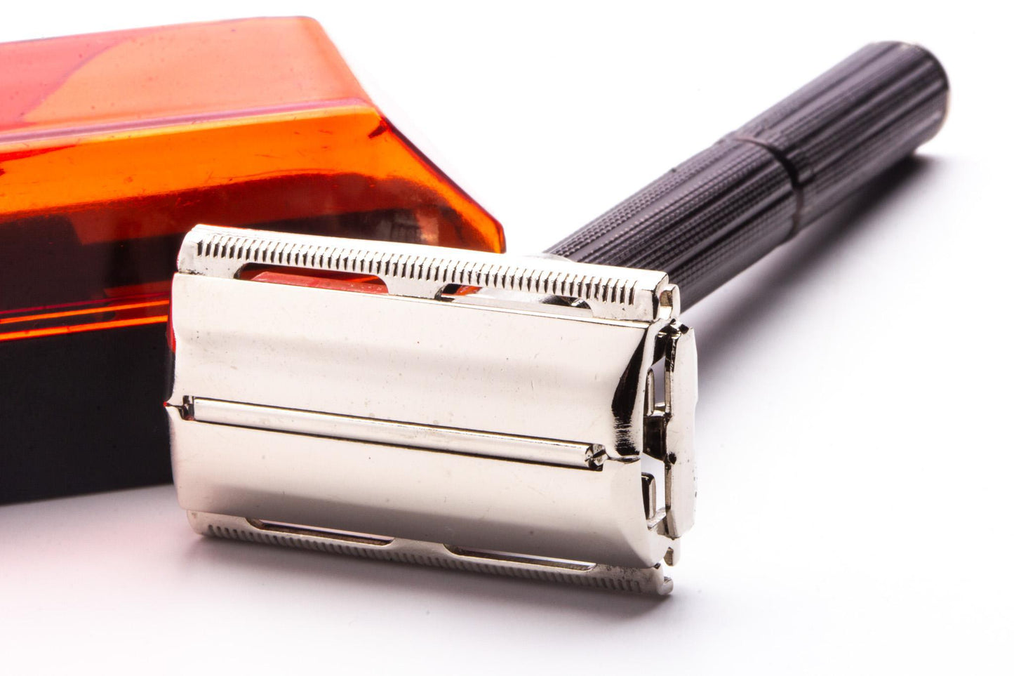 Russian Slim Adjustable Double Edge Safety Razor Set | Original Condition