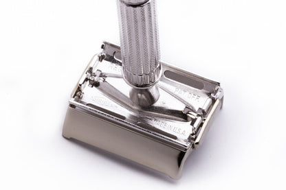 1946-47 Gillette Aristocrat Double Edge Razor Rhodium Revamp