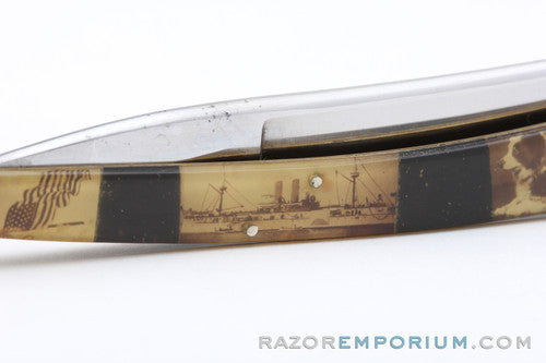 5/8" Novelty Cutlery Co. Straight Razor Pat. Nov. 79 | Canton, Ohio