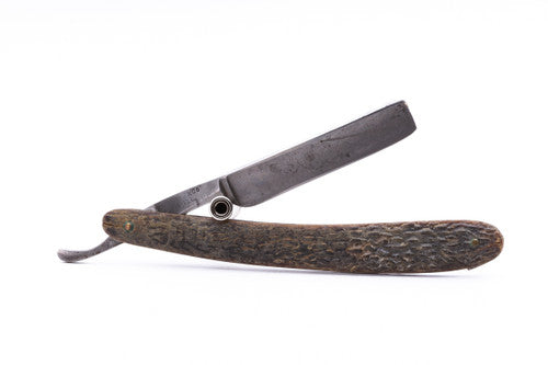 4/8" Schneiders Blue Steel Straight Razor