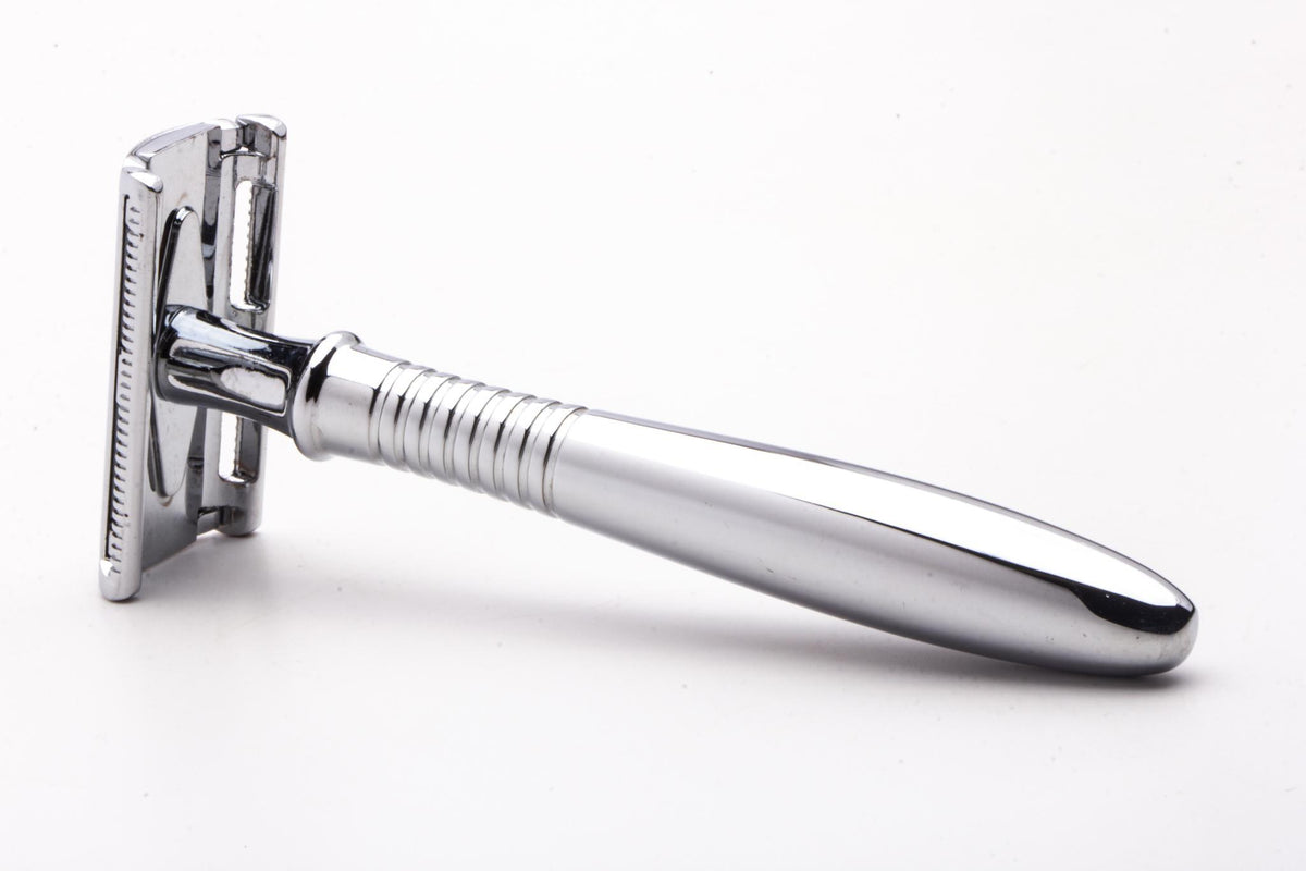 Unbranded Razor Unbranded | Closed Comb Polished Double Edge Safety Razor – Razor Emporium