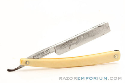 4/8" Finedge Cut Corp. Ostiso Wedged Straight Razor | Solingen, Germany