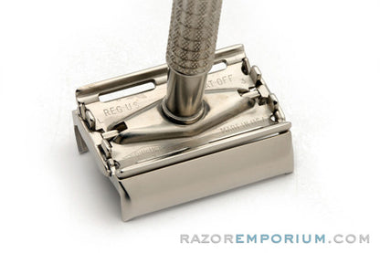 1966 Gillette Flare Tip Super Speed Safety Razor L3 | Factory Nickel Revamp