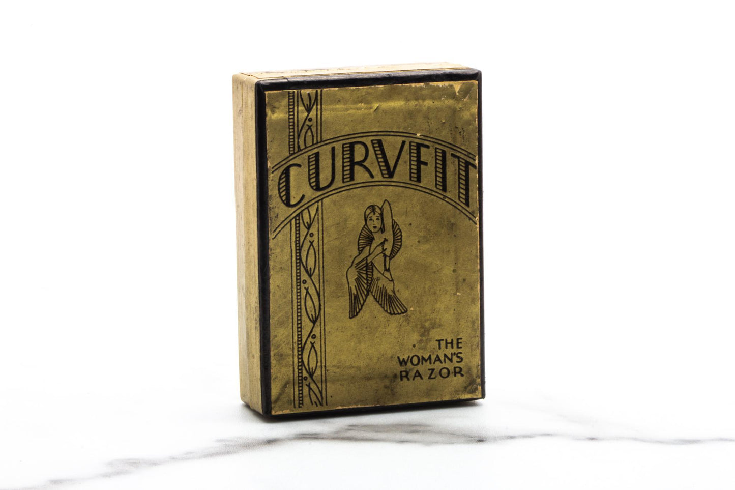 1920's Curvfit Women's Open Comb Safety Razor Set | Original Condition