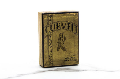 1920's Curvfit Women's Open Comb Safety Razor Set | Original Condition