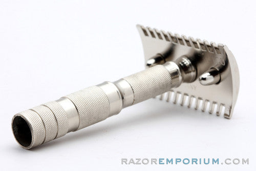 1920's Metropolitan Cutco "Old Type" Safety Razor | Factory Nickel Revamp