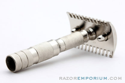 1920's Metropolitan Cutco "Old Type" Safety Razor | Factory Nickel Revamp