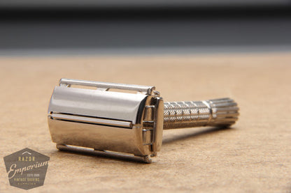 Gillette 1960 Flair Tip Super Speed DE Safety Razor - F3