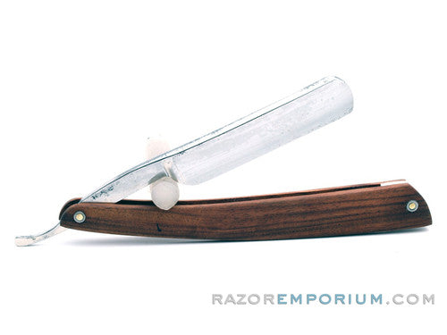 5/8" John Williams "Damascus Steel" Straight Razor w/ Cocobello Wood | Sheffield