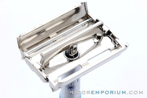 1970 Gillette Blue Star Lady Gillette DE Safety Razor
