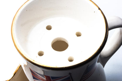 Lego America & England Ceramic Shaving Scuttle