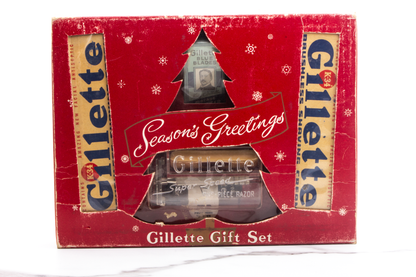 Gillette Gift Set With Super Speed One Piece Razor Set | New Old Stock